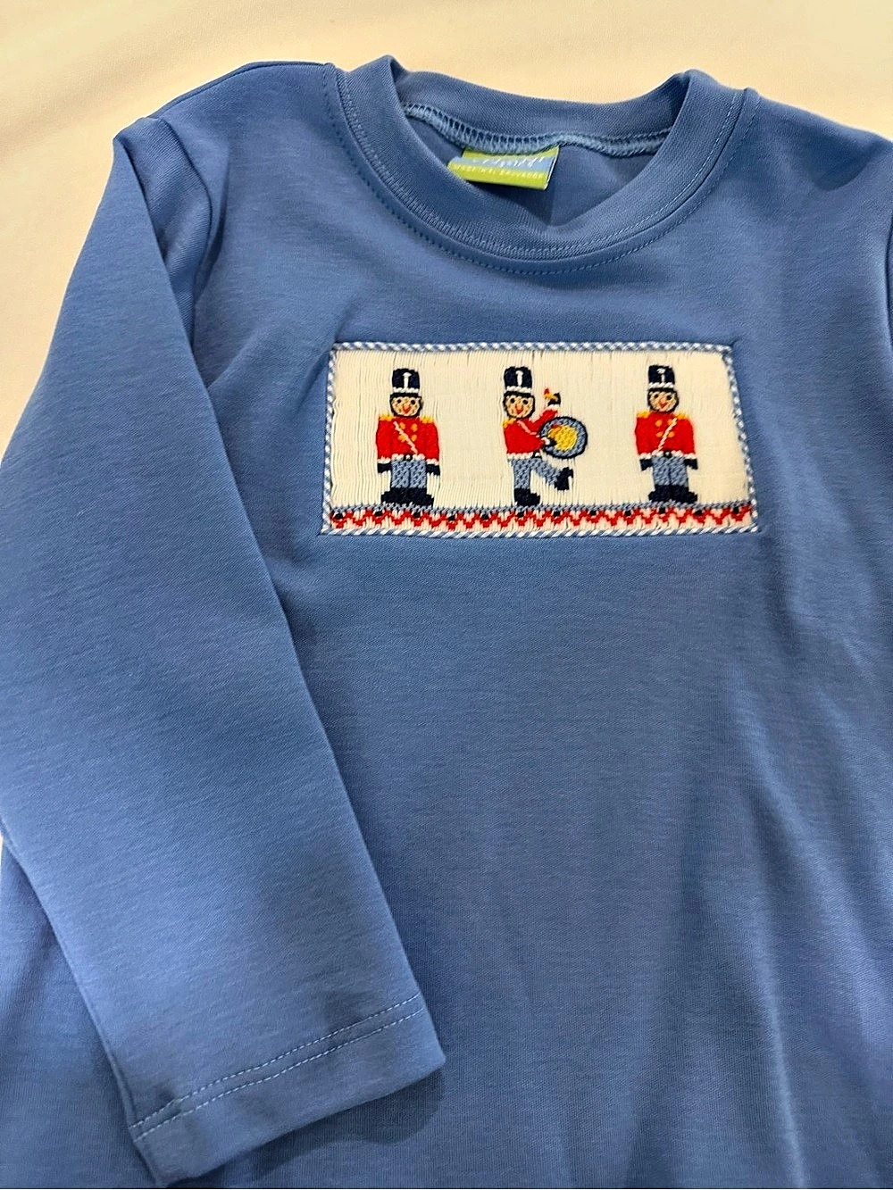 Velani Classics Kids Blue Long Sleeve Tee Like New
